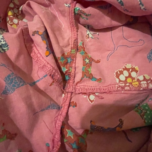 Vs. pink y2k (2008) Phi BETA PINK animal sleep pants-large EUC - Picture 9 of 9